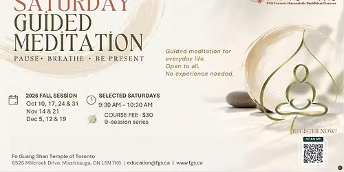 Saturday Meditation & Lotus Mornings Series