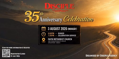 DISCIPLE 35th Anniversary Thanksgiving Service