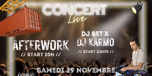 SOIR\u00c9E CONCERT LIVE & DJ