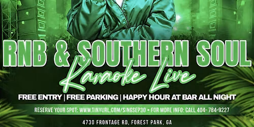 RNB & Southern Soul Karaoke Live Sept 30th