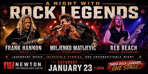 A Night with Rock Legends - Reb Beach, Miljenko Matijevic, Frank Hannon F 