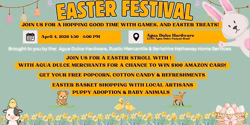 Agua Dulce Easter Festival 