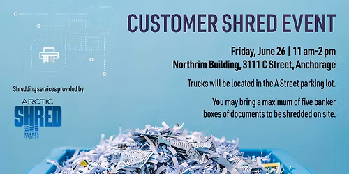 Anchorage Shred Event