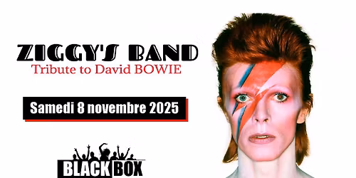 Ziggy's Band - Tribute to Bowie en concert \u00e0 la Black Box (Nice)