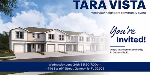 Tara Vista - Meet Your Neighbors Community Event