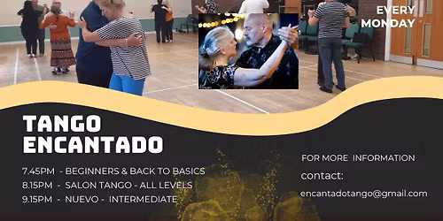 Tango Encantado (Argentine Tango) Weekly Classes