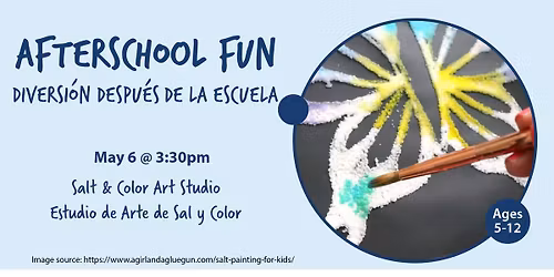 Afterschool Fun: Salt & Color Art Studio