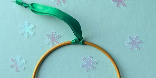 *x2 LEFT* Mini Wire Foliage Christmas Wreath | Sedgefield | 10:00 - 13:00