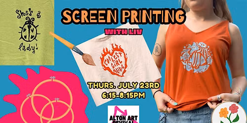 Screen Printing with Liv
