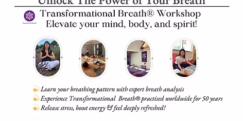 Transformational Breathwork for Stress Relief & Emotional Release | London