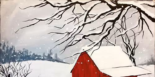 Pint & Sip at Redd Dog Tacoma - Snowy Barn!