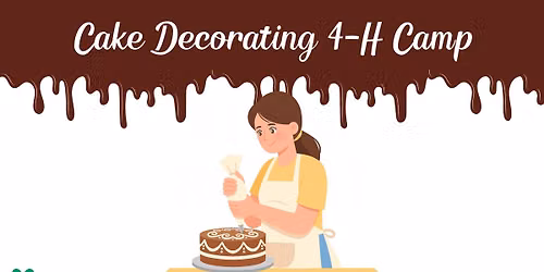Cake Decorating 4-H Day Camp