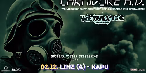 CARNIVORE A.D. (usa) - Exclusive Austria "Clubshow"