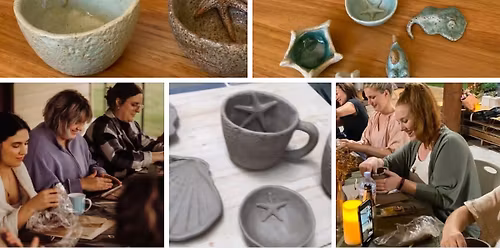Ocean themed pottery night at I Am Healing Gifts Coomera - Afterpay