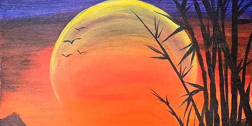 Paint and Sip: Bamboo Sunset
