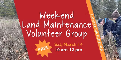 Weekend Land Maintenance Volunteer Group