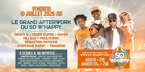 Le Grand Afterwork du So W'Happy