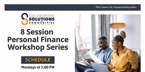 Personal Finance Workshop (Mon May 4 @ 1 PM)