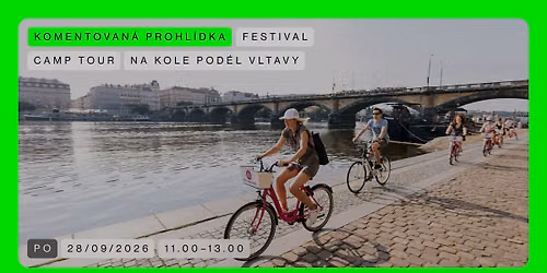 CAMP TOUR \ud83d\udfe2 Na kole pod\u00e9l Vltavy | Poznej Vltavu