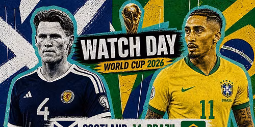 #WATCHDAYSPORTS World Cup 2026 - Scotland v Brazil