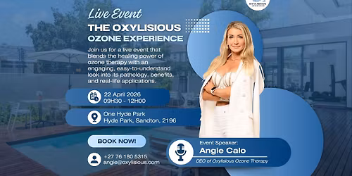 The Oxylisious Ozone Experience