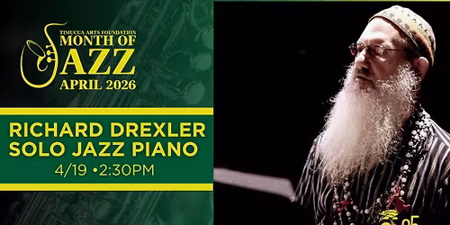 MOJ: Richard Drexler Solo Jazz Piano