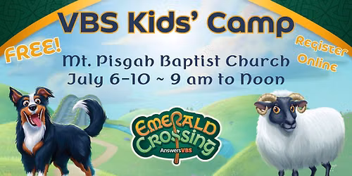 VBS Kids' Day Camp- Free!
