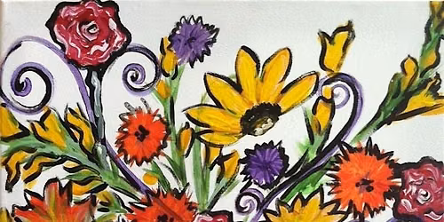Funky Fall Flowers
