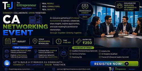 CA Networking  Event