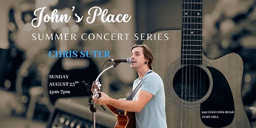 Summer Concert Series - Chris Suter