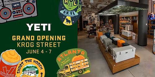 YETI Atlanta: Grand Opening Weekend