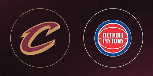 Cleveland Cavaliers at Detroit Pistons at Little Caesars Arena