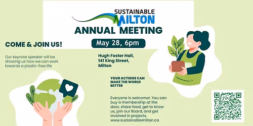 Plastics Presentation & Sustainable Milton Annual Meeting