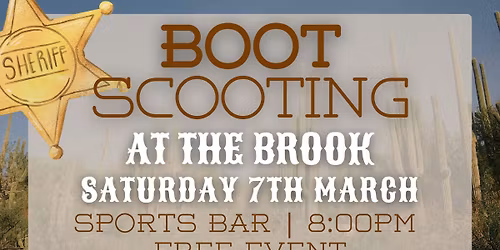 Boot Scooting at the Brook!