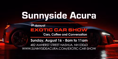 Sunnyside Acura Exotic Car Show - 9th Annual