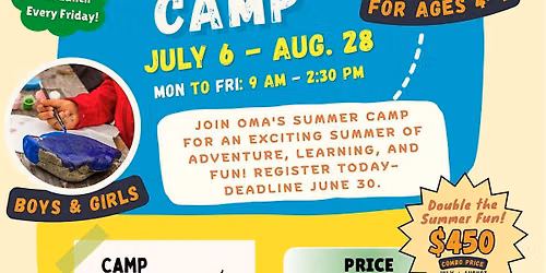 OMA Kids Summer Camp 2026