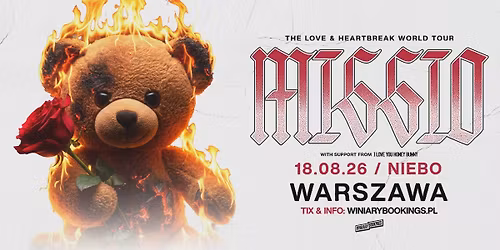 MISSIO + I Love You Honey Bunny \/ 18.08.26 \/ Niebo, Warszawa
