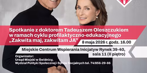 Spotkanie z dr n.med.Tadeuszem Oleszczukiem