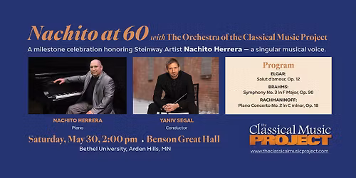 Nachito at 60 with The Classical Music Project