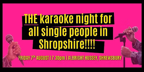 The Karaoke Night For Single People