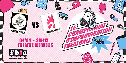 FBIA * CHAMPIONNAT 2025-2026 * BLAGUES PEARLS & FLAMMES EN ROSE