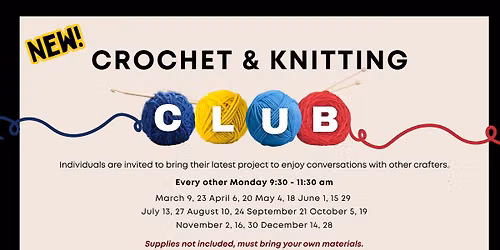 Crochet and Knitting Club
