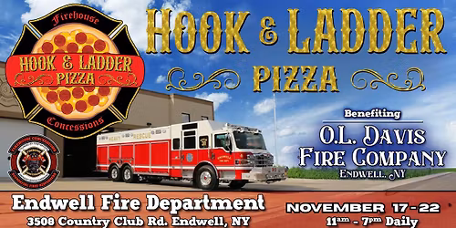 Hook & Ladder Pizza Truck Fundraiser