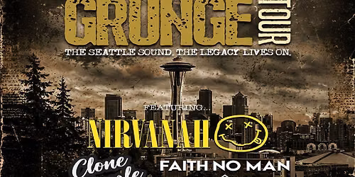 Generation Grunge UK tour - Manchester