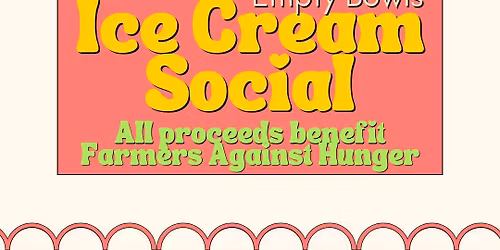 Empty Bowls - Ice Cream Social