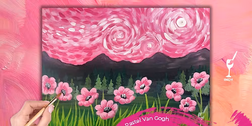 Pink Petals & Swirly Strokes \ud83c\udfa8\ud83c\udf38