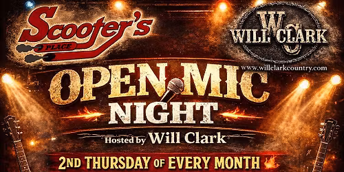 Open Mic @ Scooter\u2019s Place (Clarksville, TN)