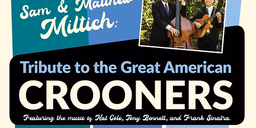 Great American Crooners at Ritz Theatre - Jacksonville