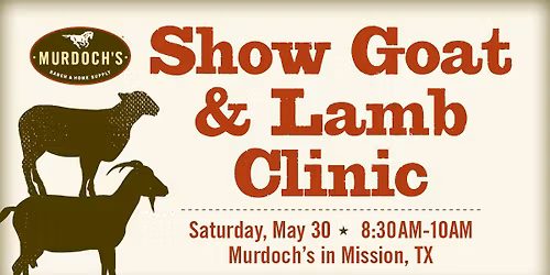 Show Goat & Lamb Clinic - Mission Murdoch's
