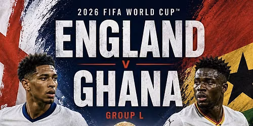 Watch England v Ghana at Griffin Sports Club